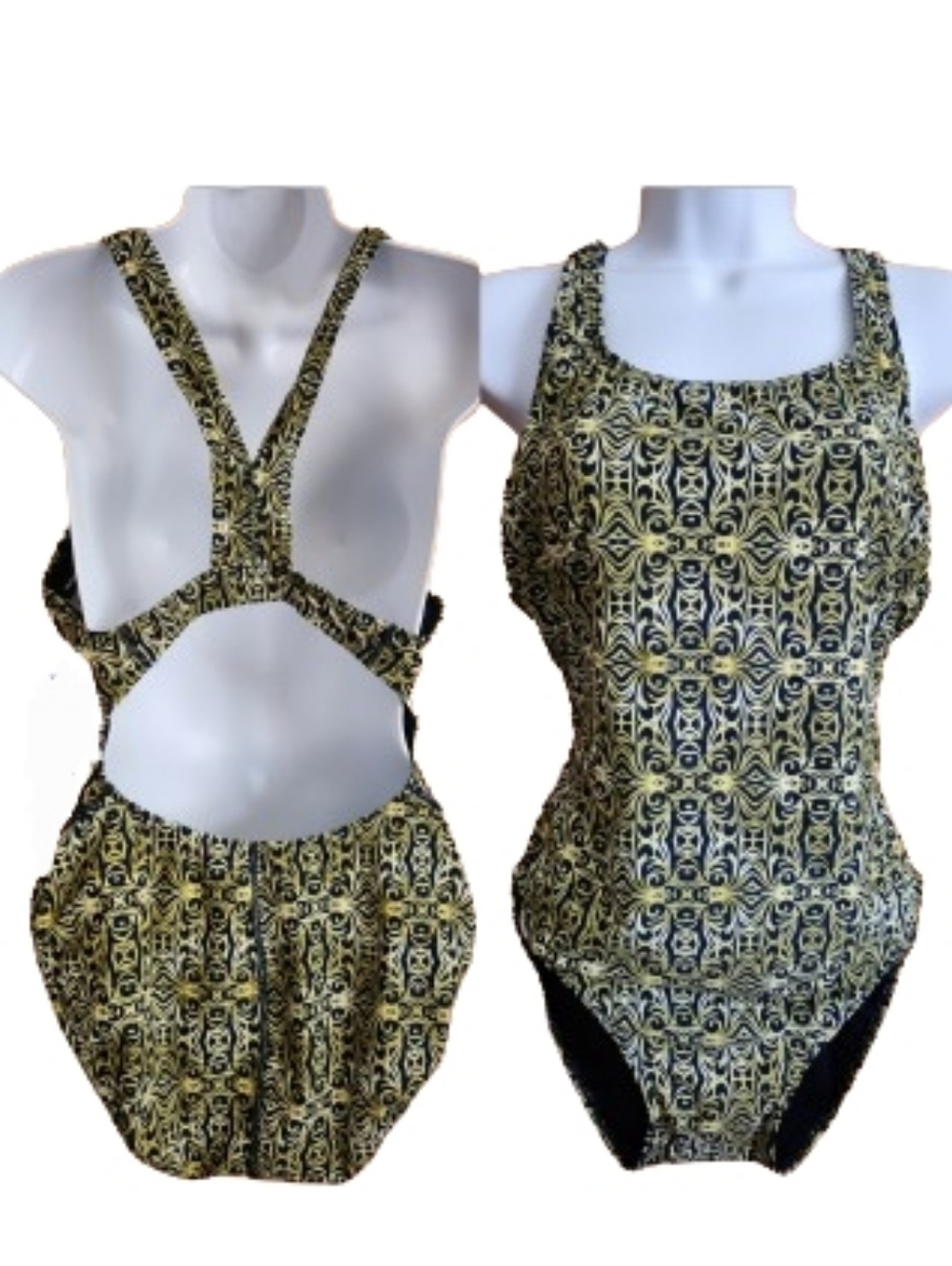 Sporti One-Piece Swimsuit Size 38